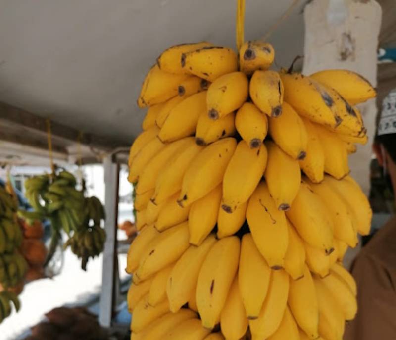 Arshan selling fruits