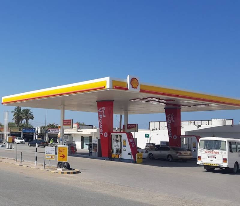 Shell gas station