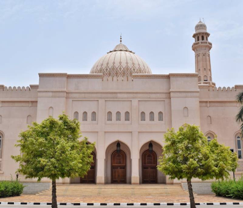 Sultan Qaboos Mosque in Salalah