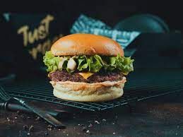 A photograph of Just Burger