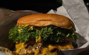 A photograph of Just Burger
