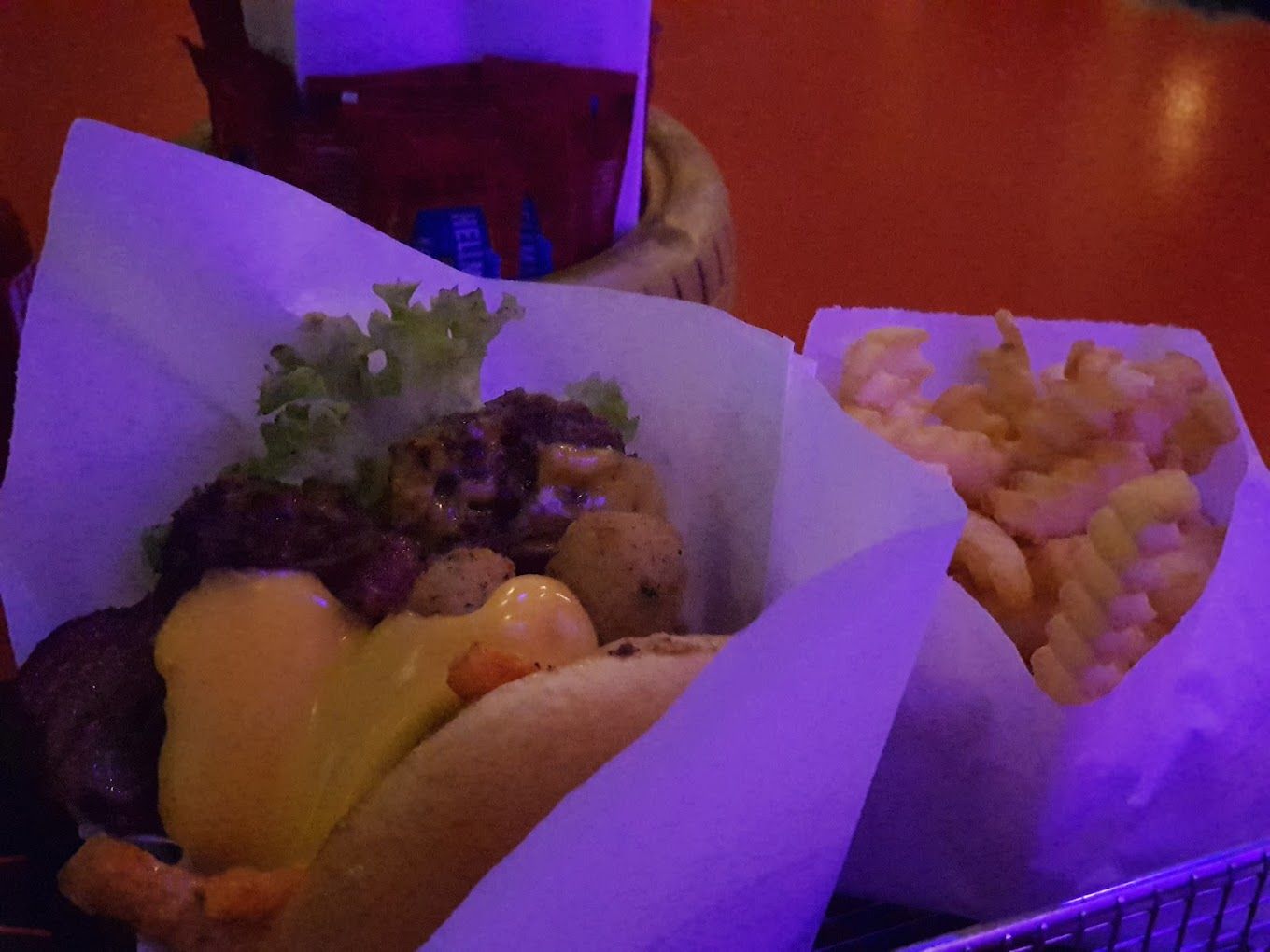 A photograph of Burger Garage