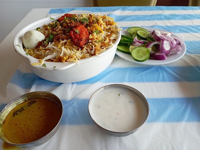 A photograph of Restaurant Hyderabadi Special Food