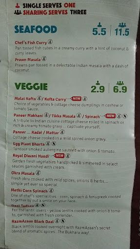 A photograph of RazmAzaan Indian Restaurant