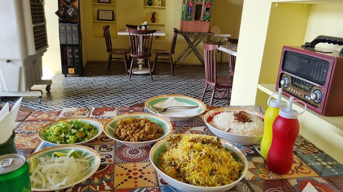 A photograph of My mom's Halima  kitchen