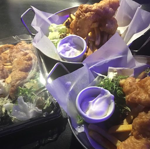 A photograph of Manhattan Fish Market