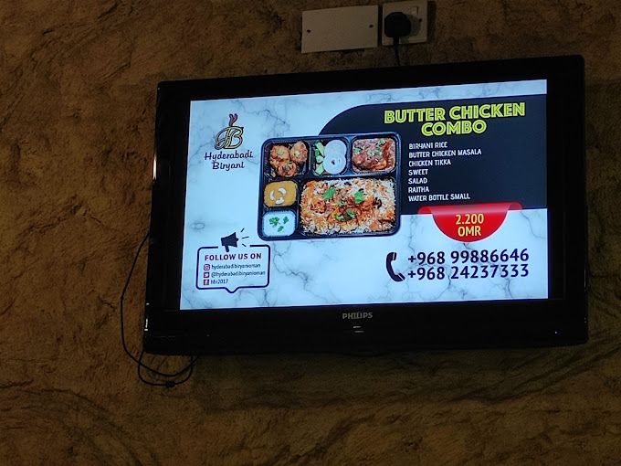 A photograph of Hyderabadi Biryani Restaurant