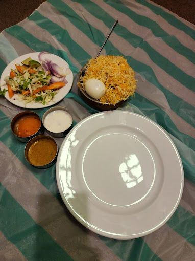 A photograph of Hyderabadi Biryani Restaurant