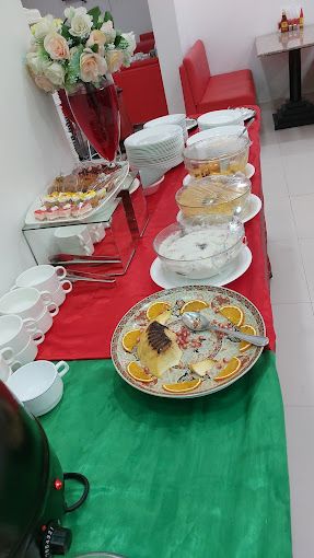A photograph of Mr. Buffet Restaurant
