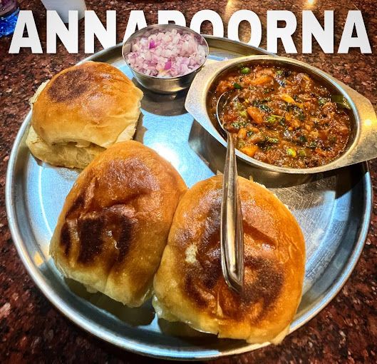 A photograph of Annapoorna Veg Restaurant