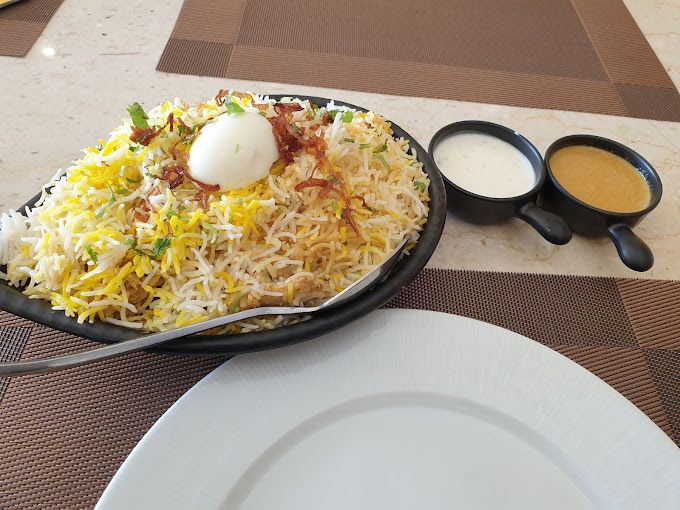 A photograph of Hyderabadi Darbar Restaurant