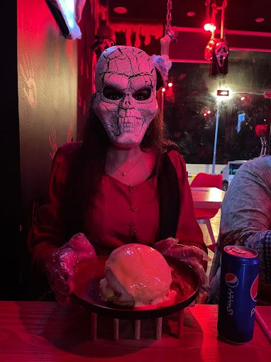 A photograph of Zombie cafe