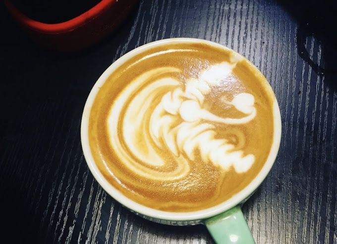 A photograph of Coffee+ specialty coffee