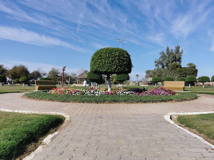 A photograph of Al-Khaboura Public Park