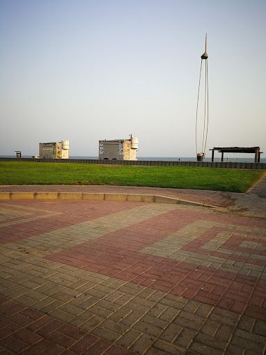 A photograph of Al Ghubrah Beach Park