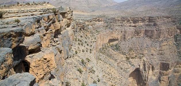A photograph of Jabal Shams