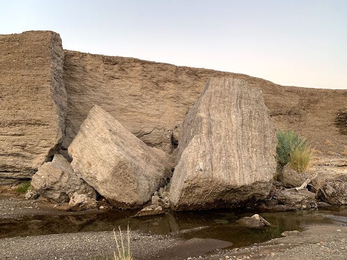 A photograph of Shuwayhah Pools