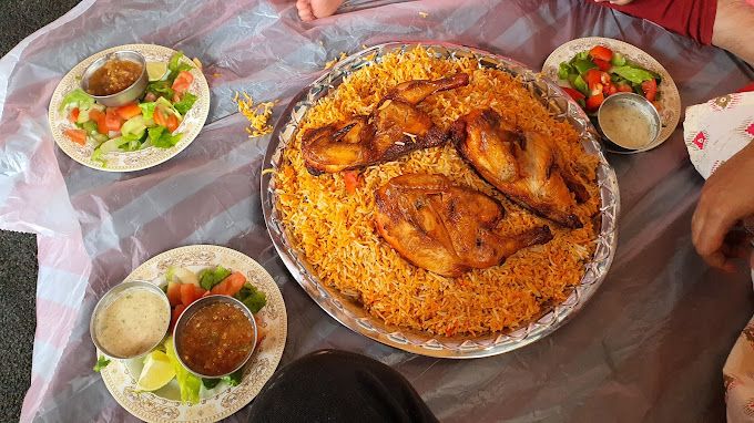 A photograph of Green Brigade Restaurant for Yemeni food and banquets