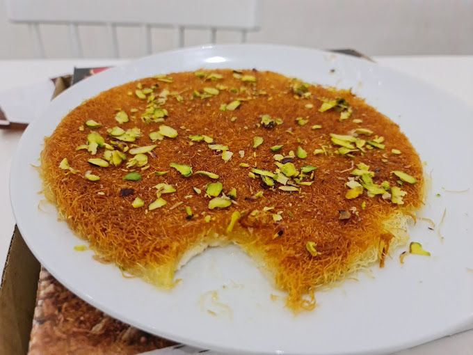 A photograph of Good kunafa