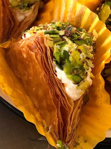A photograph of Good kunafa