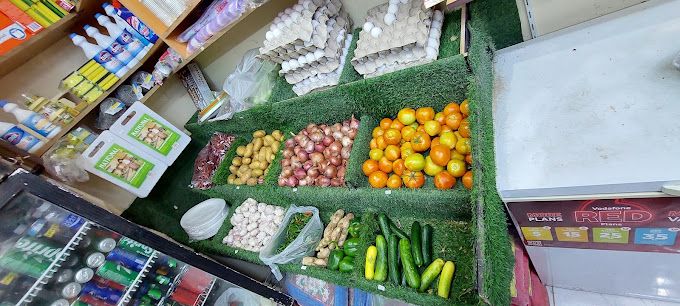 A photograph of Amin Grocery Shop