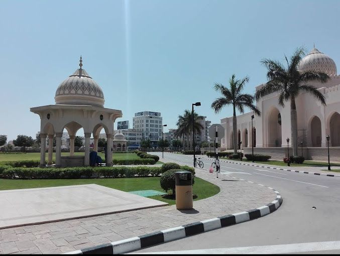 A photograph of Sultan Qaboos Mosque in Salalah