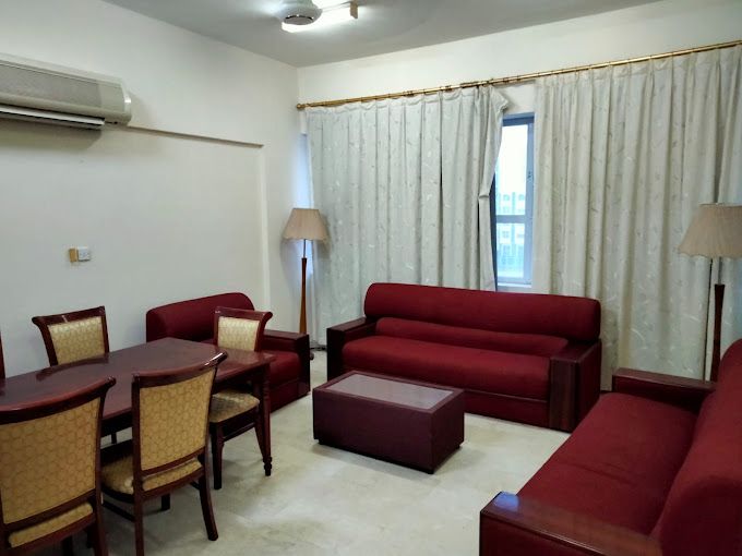 A photograph of Furnished apartments for rent in the central market area, building k.m