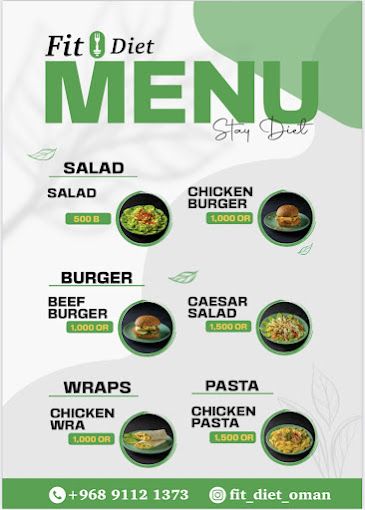 A photograph of Fit diet