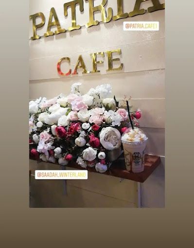 A photograph of PATRIA CAFE