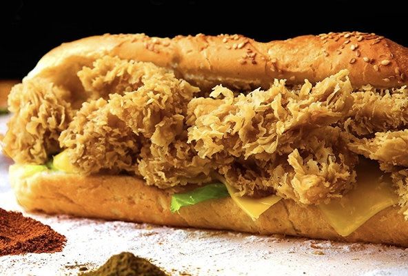 A photograph of Talat shawarma
