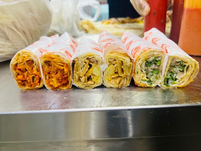 A photograph of Talat shawarma