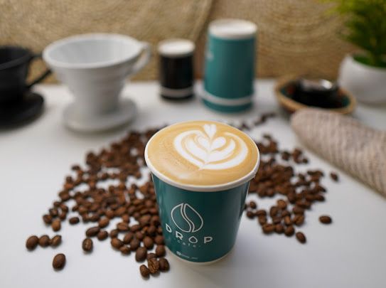A photograph of Drop cafe