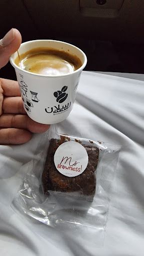 A photograph of Ruslan mill and coffee