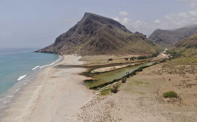 A photograph of Khor Kharfot
