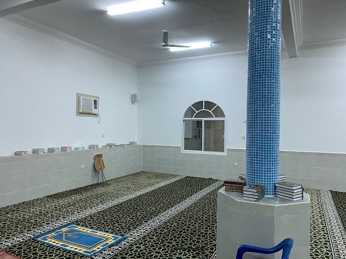 A photograph of Heron Mosque