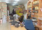 A photograph of desert market