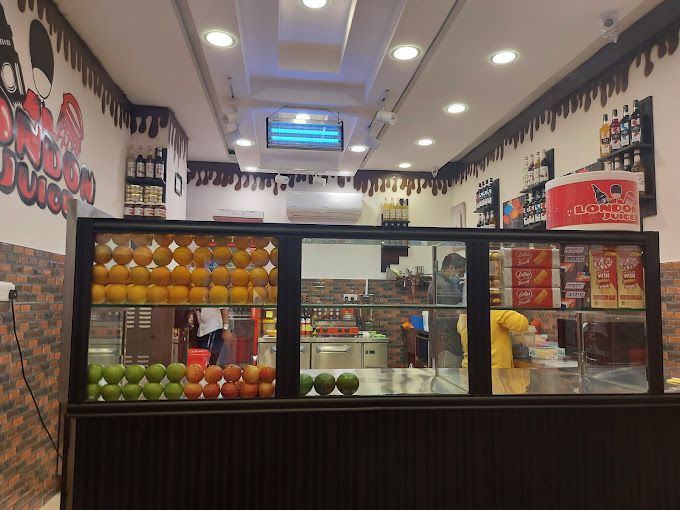 A photograph of LONDON JUICE