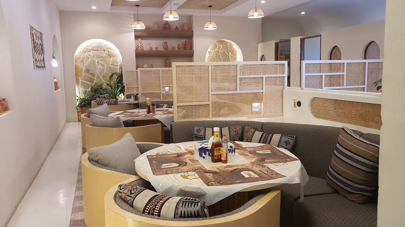 A photograph of Al-Ghanaim Restaurant for Omani Food