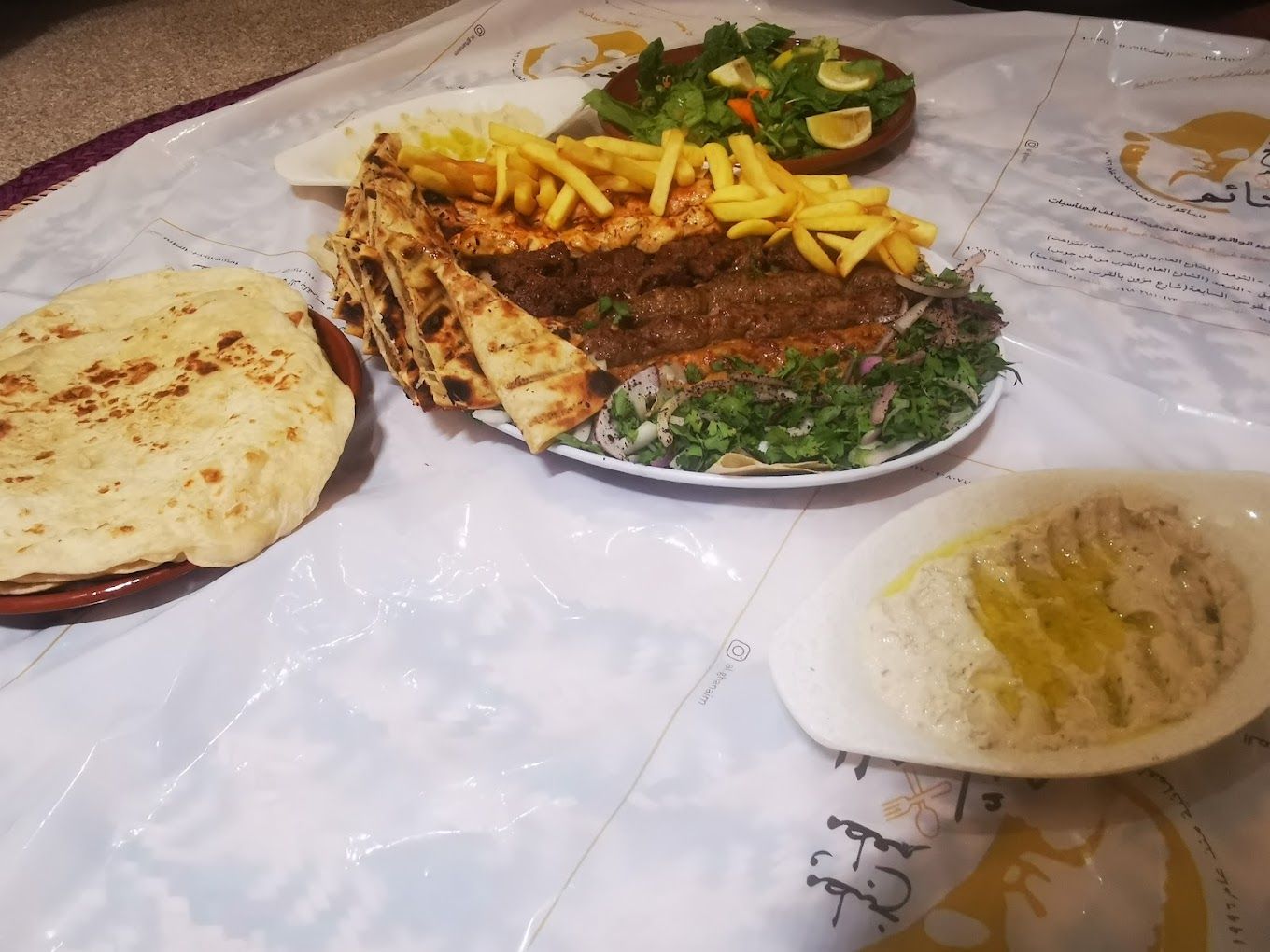 A photograph of Al-Ghanaim Restaurant for Omani Food