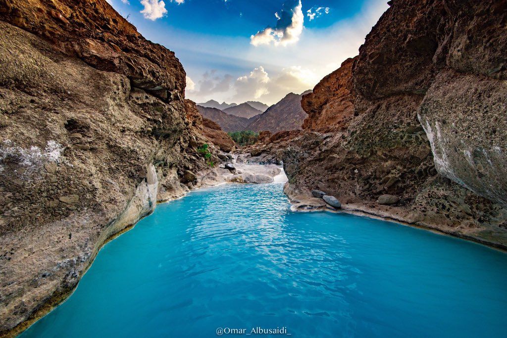 A photograph of Ain Sahban