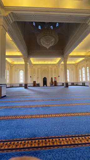 A photograph of Sultan Qaboos Mosque