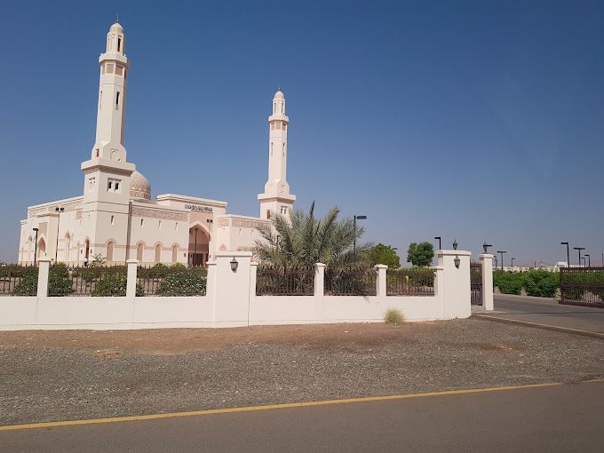 A photograph of Sultan Qaboos Mosque