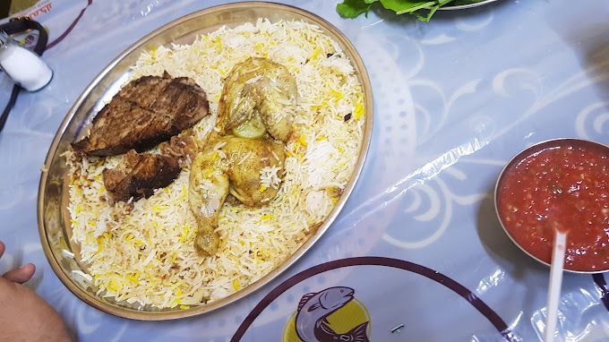 A photograph of Al-Mukalla City Restaurant and Kitchen for Yemeni cuisine