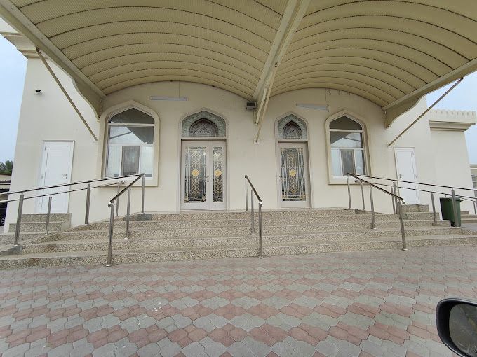 A photograph of Jami Al Omani Mosque