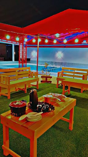 A photograph of Al Reef Oasis Rest house