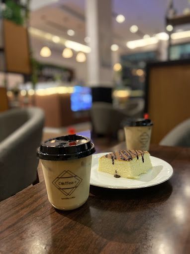 A photograph of Coffee+ specialty coffee