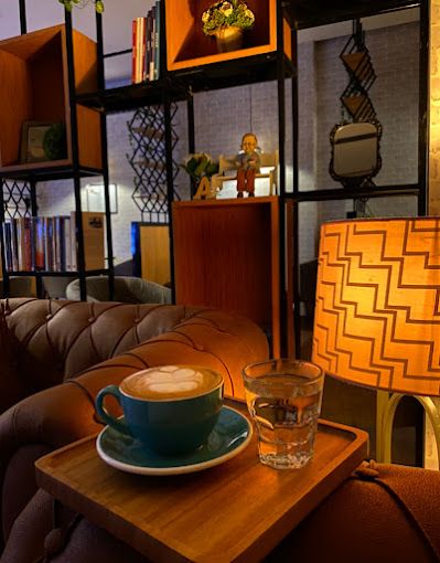 A photograph of Coffee+ specialty coffee