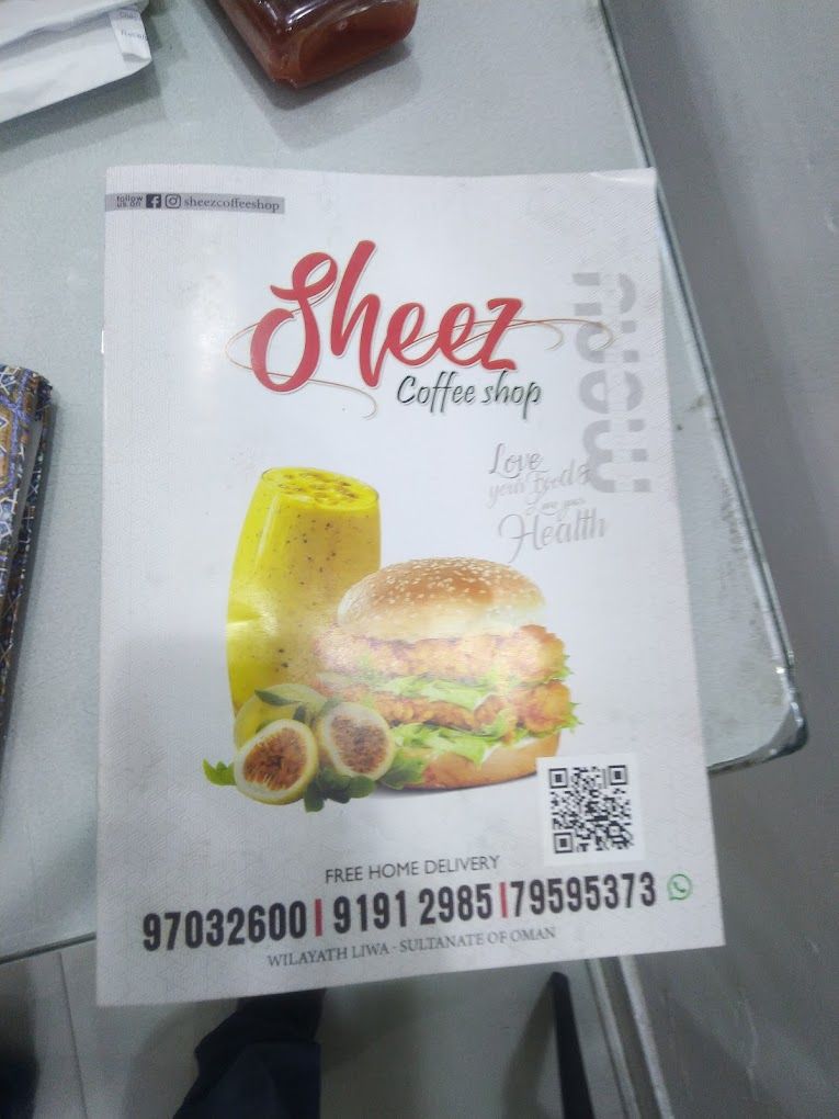 A photograph of Sheez coffee shop