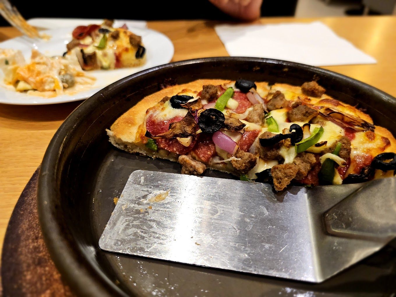 A photograph of Pizza Hut