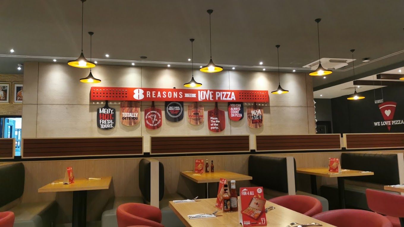 A photograph of Pizza Hut